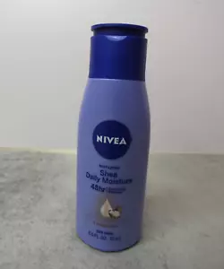 Nivea Shea Daily Moisture Body Lotion 48 hr Smoothing Travel 2.5 fl oz 75ml - Picture 1 of 5