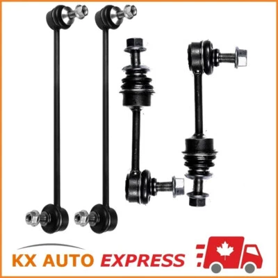 4Pc Front & Rear Sway Bar Link For BMW 525i 530i 2009-2010 528i  545i 550i Foto 1 de 3