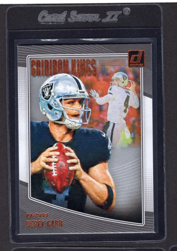 2018 Donruss Gridiron Kings Derek Carr #GK-28 Raiders - Image 1 of 1