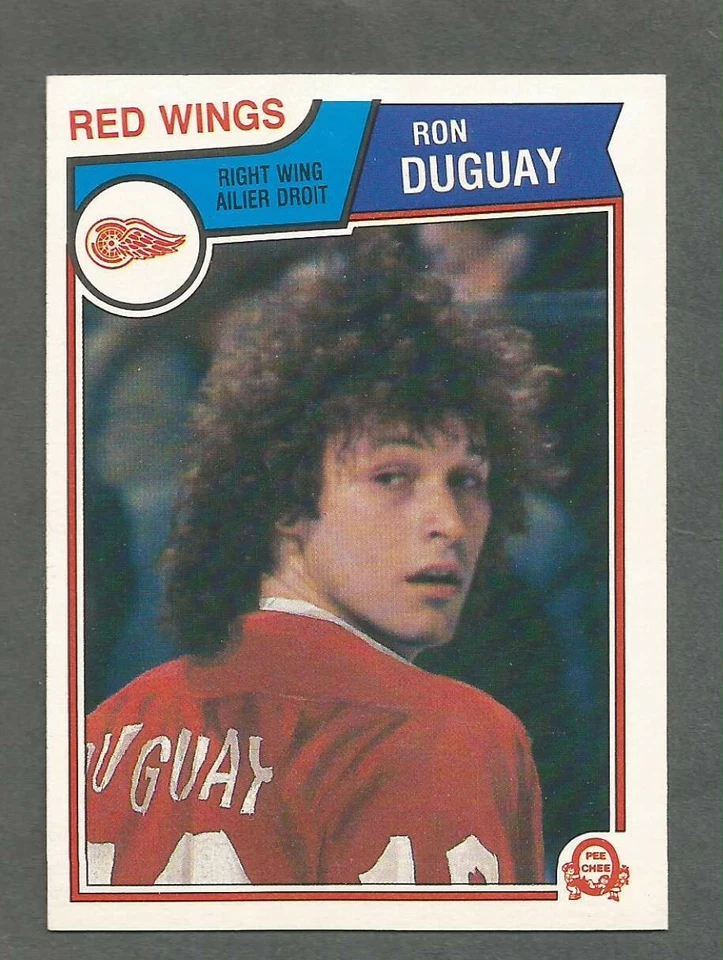 1983-84 O-Pee-Chee OPC Hockey Ron Duguay #121 Detroit Red Wings NM/MT - Image 1 of 1