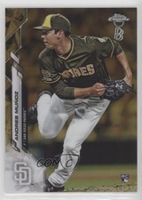 2020 Chrome Ben Baller Edition Gold Refractor /50 Andres Munoz Muñoz Rookie RC