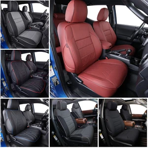 EKR Custom Fit Silverado Car Seat Cover for Chevrolet 2014-2025 Durable Leather - Picture 1 of 45