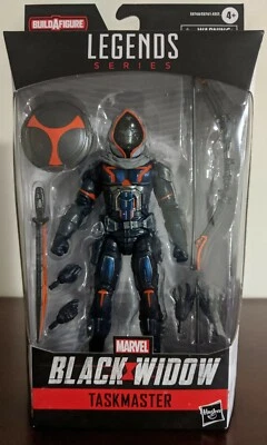 Boneco de ação Marvel Legends TASKMASTER filme Viúva Negra Dínamo Carmesim BAF - Imagem 1 de 4