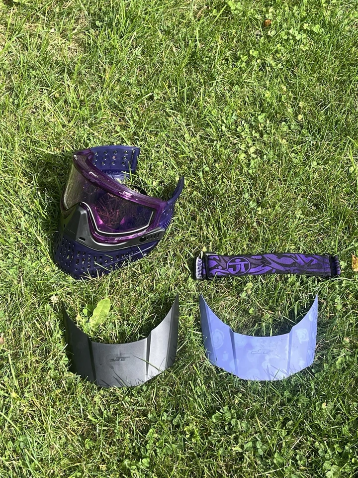 New Grape JT Proflex Paintball Mask Purple — 第 1/3 张图片