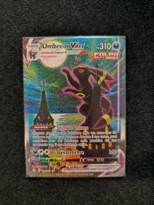 Umbreon VMAX 215/203 Alternate Art - Evoluzione Eteree -Pokémon Card - Immagine 1 di 3