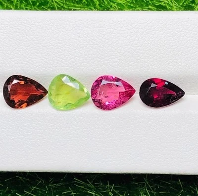 5.21CT Beautiful 100% Natural Fancy Multi Color Tourmaline - Image 1 of 2