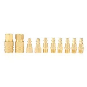 Compressor Connector Pneumatic Connector Gold Hoses For Making New Hoses Tube☜ - Picture 1 of 7