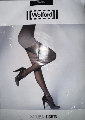 Wolford Scuba Tights Size: Small Color: Black 18671 - Image 1 of 2
