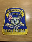 Connecticut State Police Shoulder Patch-Historical Memorabilia