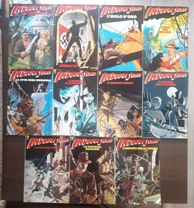 INDIANA JONES Ediz. Isola trovata Serie COMPLETA 1/11 1a Ed. 1985 Marvel Bonelli - Foto 1 di 16