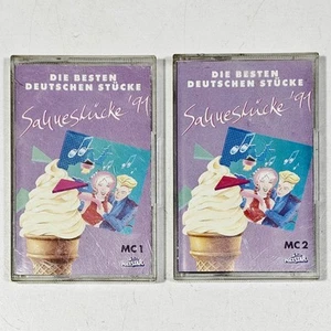 POLYSTAR Musik Kassetten SAHNESTÜCKE '91 Reim Kaiser Lindenberg Milva Torfrock - Picture 1 of 2