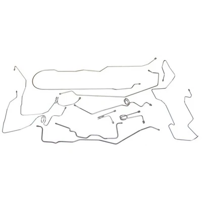 1995-99 Chevrolet GMC 2500 Suburban Complete Brake Line Kit Set 4wd 3/4 Ton OE - Image 1 of 4