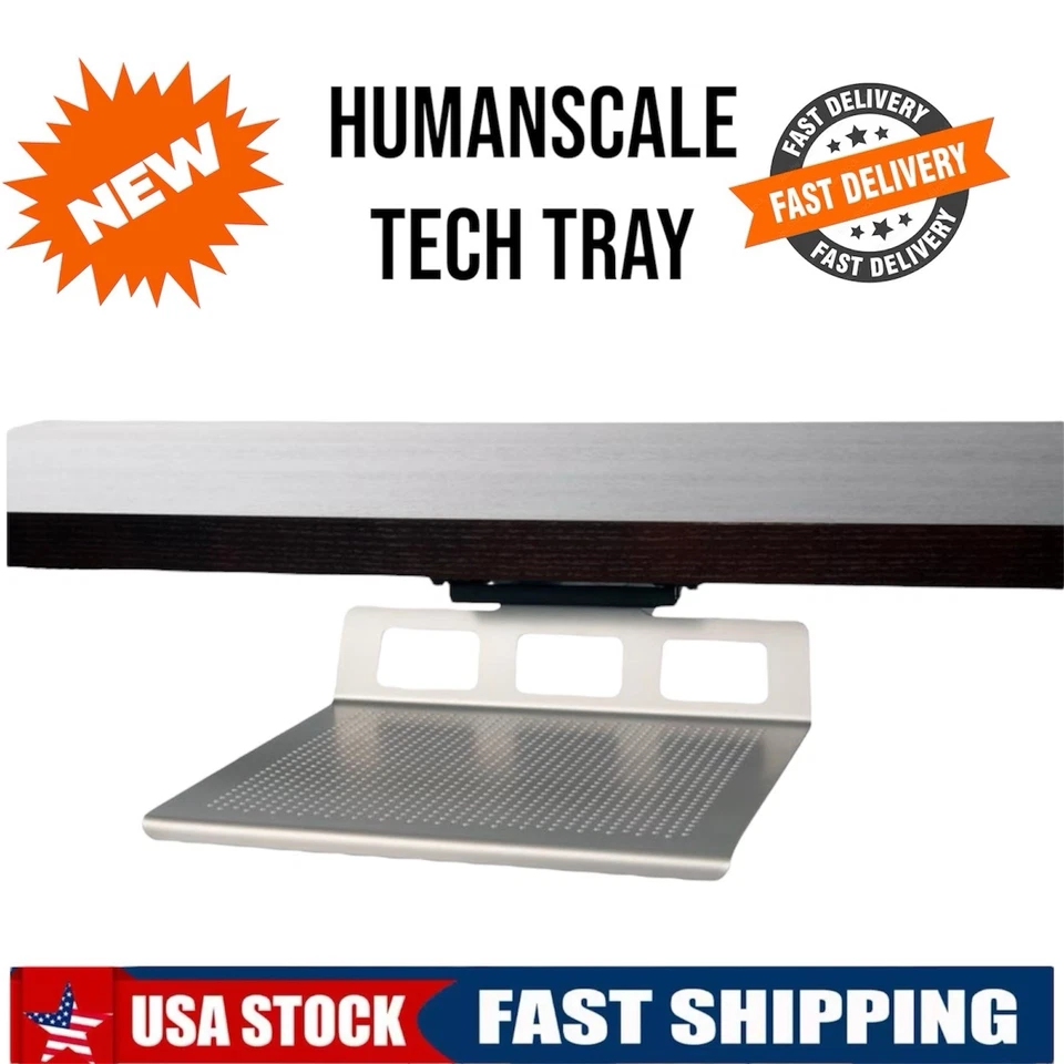 🔥Humanscale Tech Tray💥Notebook/E-Book/Laptop Tray💥Please Read Description 🔥 - Image 1 of 4
