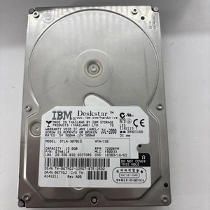 IBM Deskstar Dtla-307015. 15 GB IDE ATA 7200RPM Hard Drive HDD - Picture 1 of 7