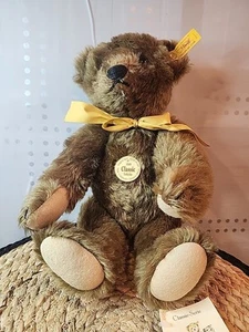 Steiff wunderschöner brauner Mohair Teddybär aus der klassischen Serie 1909 - 10,5 Zoll - Bild 1 von 7