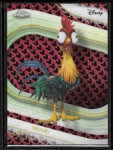 2025 Topps Disney Chrome - Heihei - Red & Black Mickey Refractor /28 - Picture 1 of 2