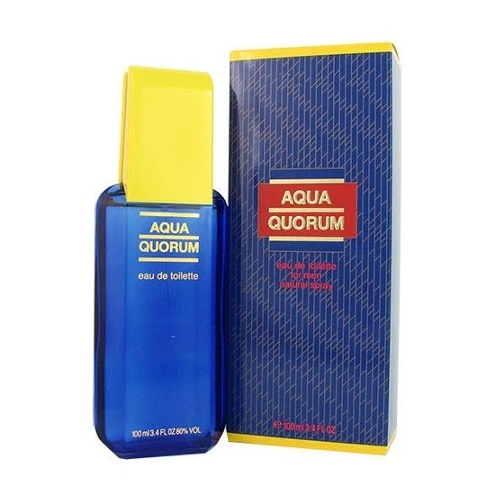 Aqua Quorum By Antonio Puig 3.4 oz / 100 ml Eau De Toilette Men's Spray NIB - Image 1 of 1