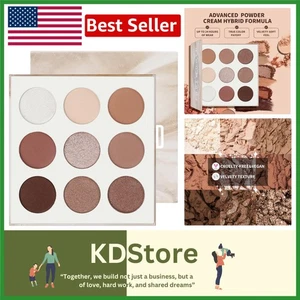 Neutral Eyeshadow Palette: 9 Versatile Shades for All-Day Glam - Picture 1 of 11