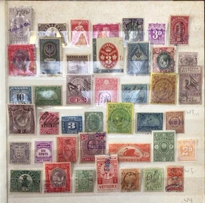Fiscals. Queen Victoria & 2 Kings Stamps. Very Nice WORLDWIDE Selection. - Picture 1 of 4