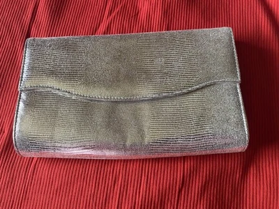 Silver Bag With Detachable Shoulder Strap - Image 1 of 4