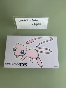 NINTENDO DS Console Pokemon Mew Limited Edition From Japan - Picture 1 of 6