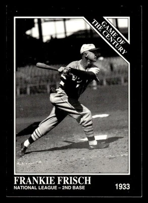 1993 CONLON COLLECTION TSN FRANKIE FRISCH 664 MINT BASEBALL ST. LOUIS CARDINALS - Image 1 of 2