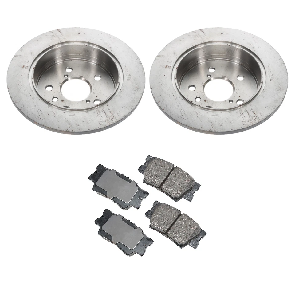 Комплект керамических дисковых тормозных колодок ADVICS задние роторы AkebonoProACT для Toyota Camry полный привод - Изображение 1 из 1