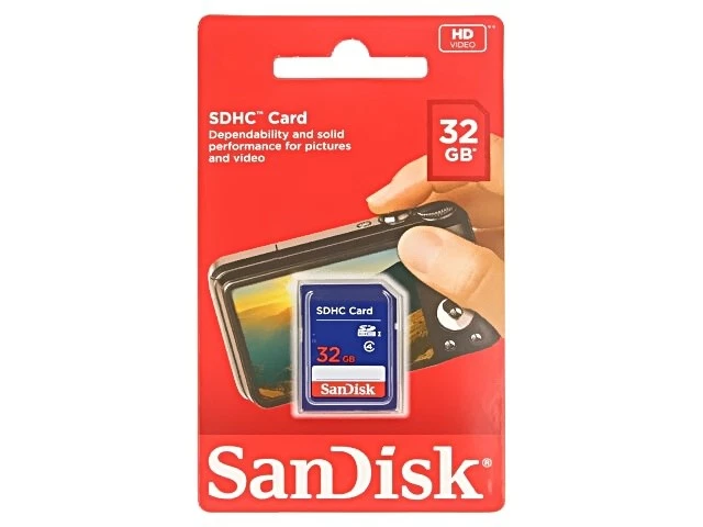 SDSDB-032G-B35 SDHC Class 4 32GB SANDISK Memory Card - Image 1 of 1