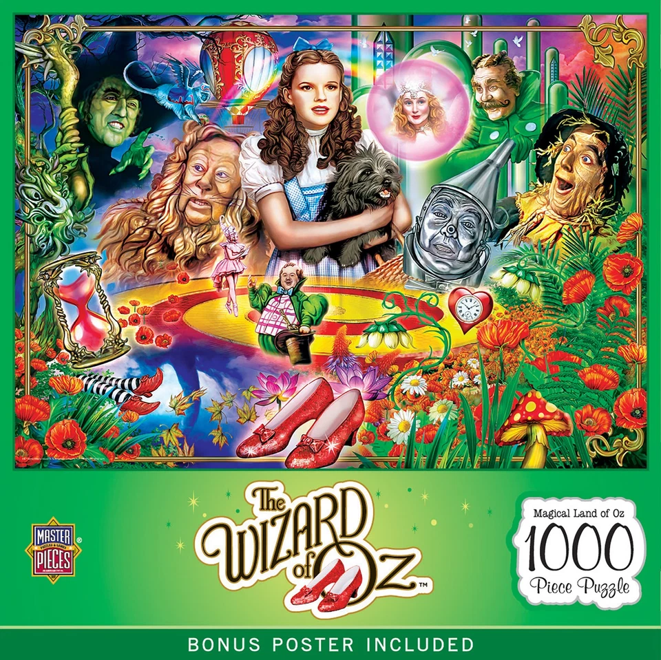 MasterPieces - The Wizard of Oz - Magical Land of Oz 1000 Piece Jigsaw Puzzle