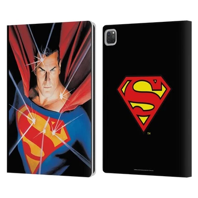 SUPERMAN DC COMICS FAMOUS COMIC BOOK COVERS LEATHER BOOK CASE FOR APPLE iPAD - Image 1 of 4