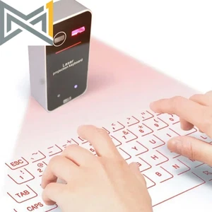 Portable Bluetooth Virtual Laser Keyboard Wireless Projector Keyboard with Mouse - Bild 1 von 6