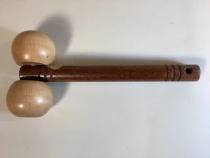 Vintage Hand Held Wooden Roller Back Massager - Picture 1 of 8