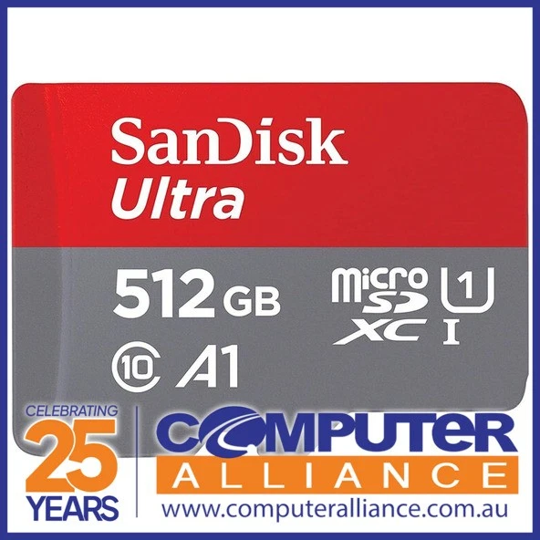 512GB SanDisk Ultra Micro SDXC Memory Card SDSQUAC-512G-GN6MN - image 1 of 1