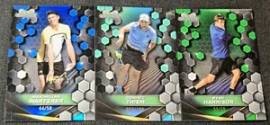 2024 Topps Graphite Tennis Blue /50 Marterer Thiem Harrison Green Refractor - Picture 1 of 2
