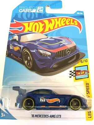Hot Wheels 2018 50th Anniversary Legends of Speed '16 Mercedes-AMG GT3 196/365,  - Image 1 of 2