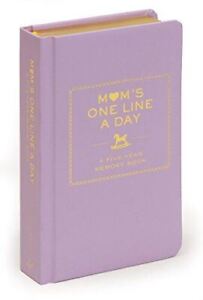 Mom’s One Line a Day: A Five-Year Memory Book