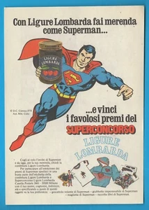 SUPERMAN Concorso Ligure Lombarda pubblicità advertising werbung clipping MA1225 - Picture 1 of 1