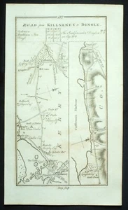 IRELAND, KILLARNEY, LIMERICK, TIPPERARY antique road map Taylor & Skinner c.1778 - Picture 1 of 4