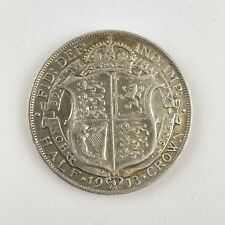 Great Britain George V Silver 1913 Half 1/2 Crown Coin