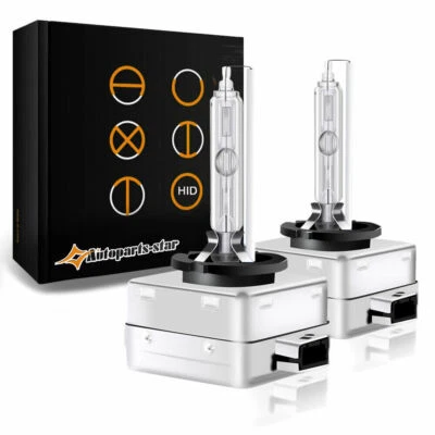 Set(2) D1C/D1R/D1S 6000K Super White HID Xenon Headlight OEM Replacement Bulbs - Image 1 of 4