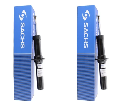 2 SACHS Left+Right Front Shocks Absorber Strut for BMW X5 X6 STANDARD SUSPENSION - Image 1 of 4