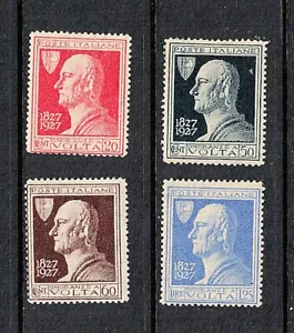 Francobolli Italia 188-191 - Volta - 1927 MNH BkH - Foto 1 di 1