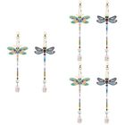  3 Sets Double Sided Diamond Key Ring Rhinestones House Decorations for Home