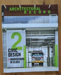 Architectural Record März 2015 Civic Design Galveston Santa Monica Anaheim - Bild 1 von 12