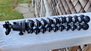 RARE Vintage 14" Joby Camera Tripod Tri-Pod Gorilla Pod Black Charcoal Pro Kit - Picture 1 of 6