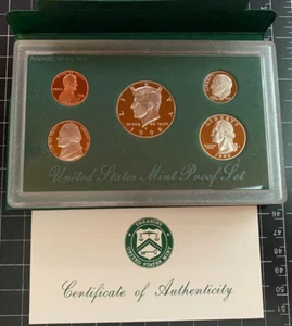 1998 verkleidetes Proof Set US neuwertig Originalverpackung der Regierung OGP COA - Bild 1 von 4