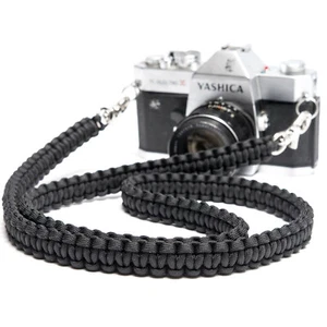 Geflochtener Paracord Kameragurt mit Metallverschluss Schnellverschluss von apmots  - Bild 1 von 4