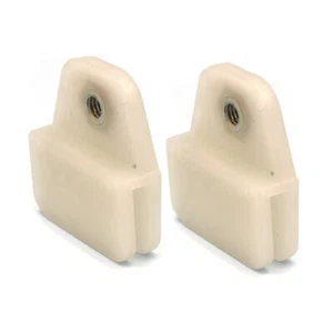 FOR LAND ROVER DEFENDER DOOR WINDOW GLASS HOLDER CHANNEL SASH CLIPS 2x NEW - Picture 1 of 2