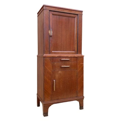 1930's Art Deco Medical Cabinet By Enochs Cover