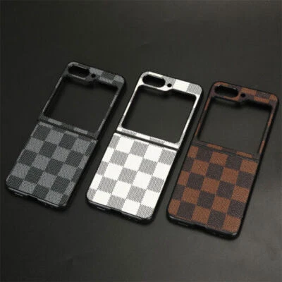 Retro PU Leather Phone Shockproof Case Cover For Samsung Galaxy Z Flip5 4 Flip 3 - Image 1 of 4